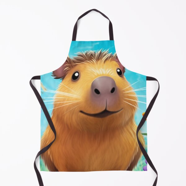 Item preview, capybara digital art designed and sold by DigitalPixelize.