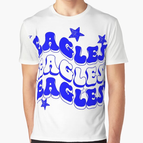 Buy T-shirt Eagles Yellow Navy Tie Dye School Spirit Sublimation