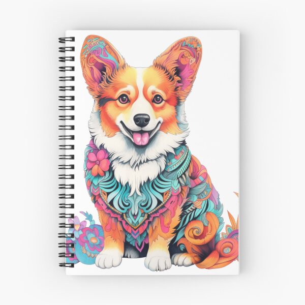Item preview, Colorful Corgi designed and sold by leslieuresti.
