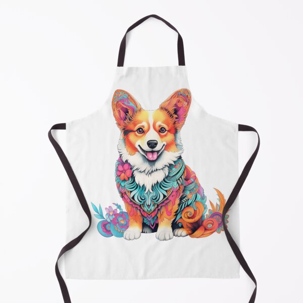 Item preview, Colorful Corgi designed and sold by leslieuresti.