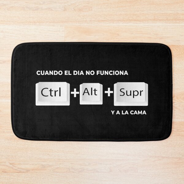 Item preview,  Ctrl + Alt + Delete - White Letters designed and sold by DesingMindset.