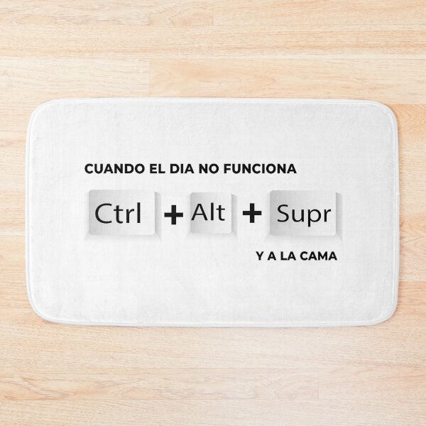 Item preview, Ctrl + Alt + Delete - Black Letters designed and sold by DesingMindset.