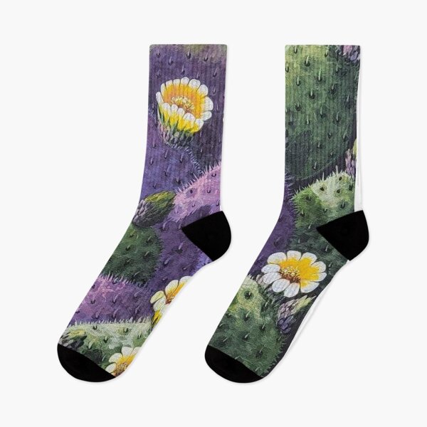 Item preview, Purple Prickly Pear Cactus designed and sold by Len Burton.