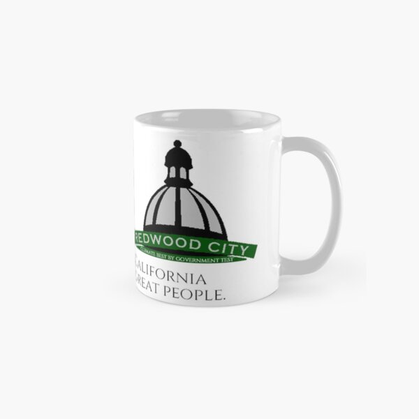 I Love Redwood City 1 Fan Club white coffee mug 3279 Classic Mug