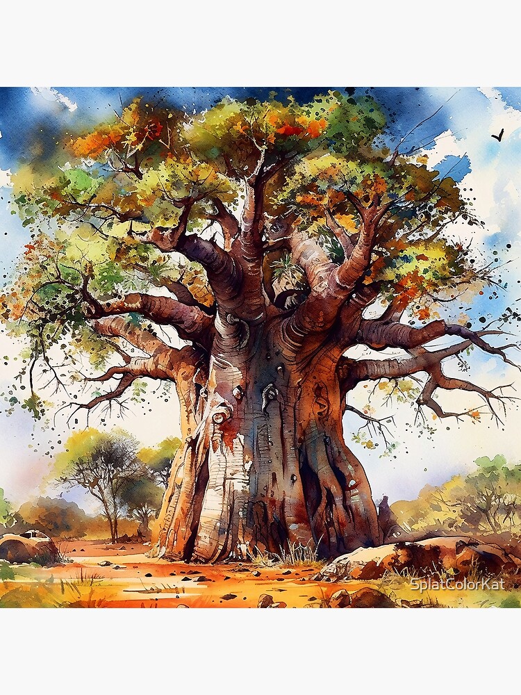 Ancient Baobab | Art Board Print