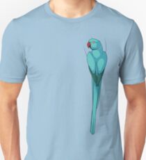 Blue Indian Ringneck Parakeet Unisex T-Shirt
