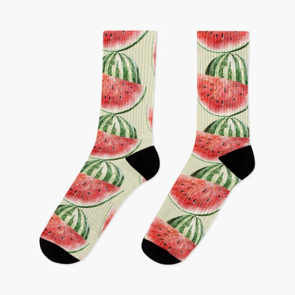 Item preview, Vintage Watermelon Watercolor designed and sold by ArtMeetsPizza.