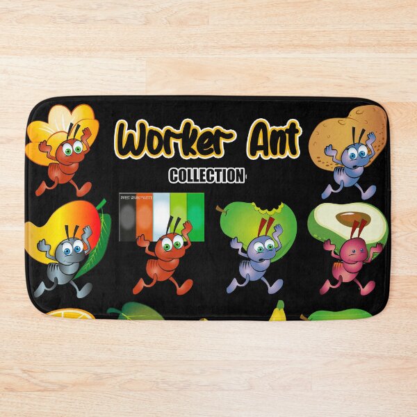 Item preview, Part of the Worker Ants collection, cartoons of ants hauling supplies to the anthill designed and sold by WorkerAnts.