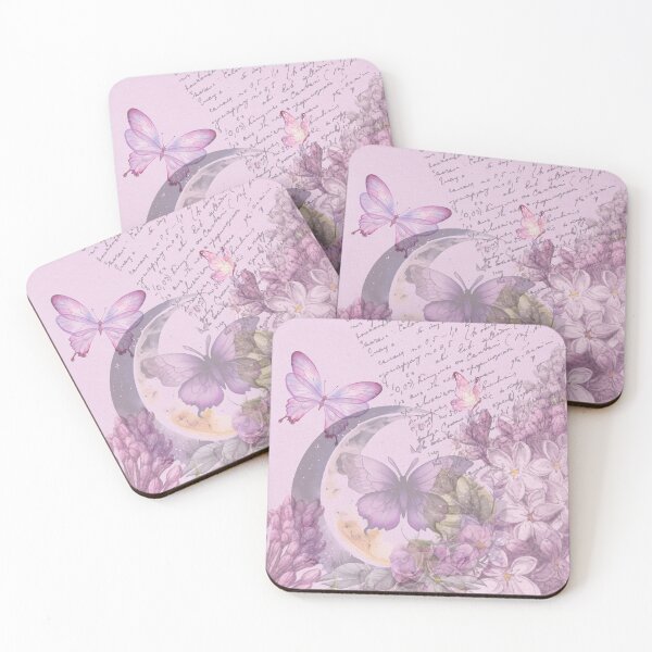 Item preview, Lilac Flowers with Butterflies designed and sold by Bright76.