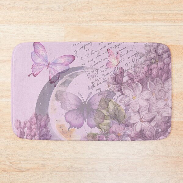 Item preview, Lilac Flowers with Butterflies designed and sold by Bright76.