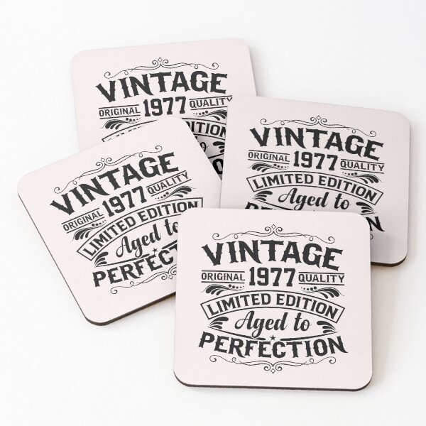 Item preview, Unique Birth Year Shirt Design -1977 designed and sold by Print Finds.