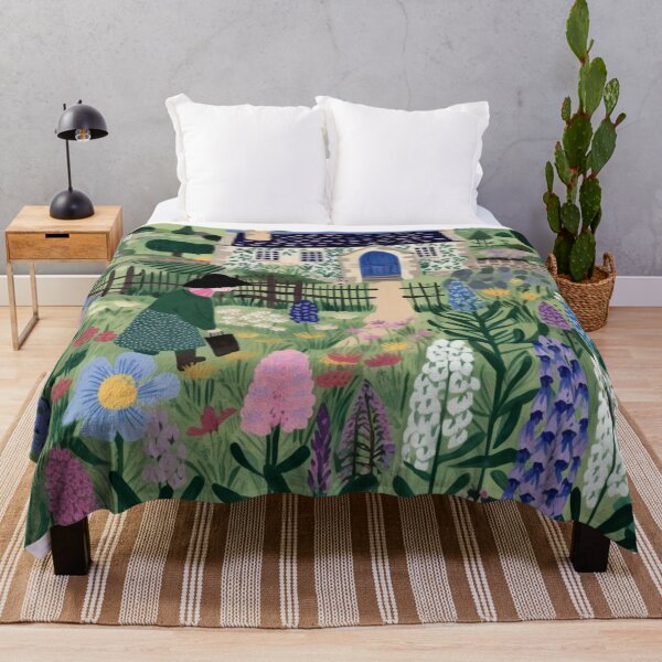 Item preview, Pottering in the cottage garden designed and sold by RoseAesthetic.