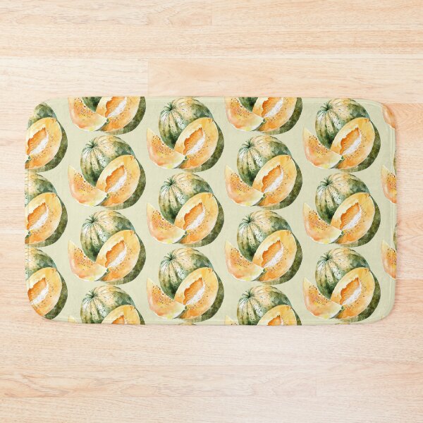 Item preview, Vintage Cantaloupe Watercolor designed and sold by ArtMeetsPizza.