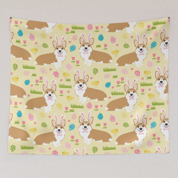 Item preview, Welsh Corgi easter cute costume easter bunny corgis spring dog gifts  designed and sold by PetFriendly.