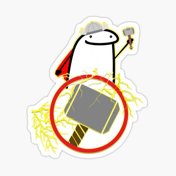 Tengo hambre!!! Flork meme en español spanish funny sticker T