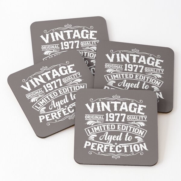 Item preview, Unique Birth Year Shirt Design -1977 designed and sold by Print Finds.