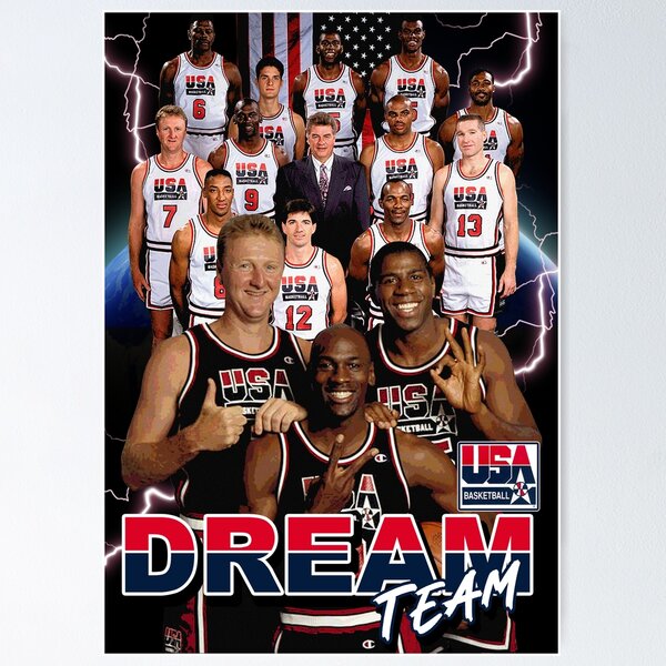 Dream Team 1992 Posters for Sale | Redbubble