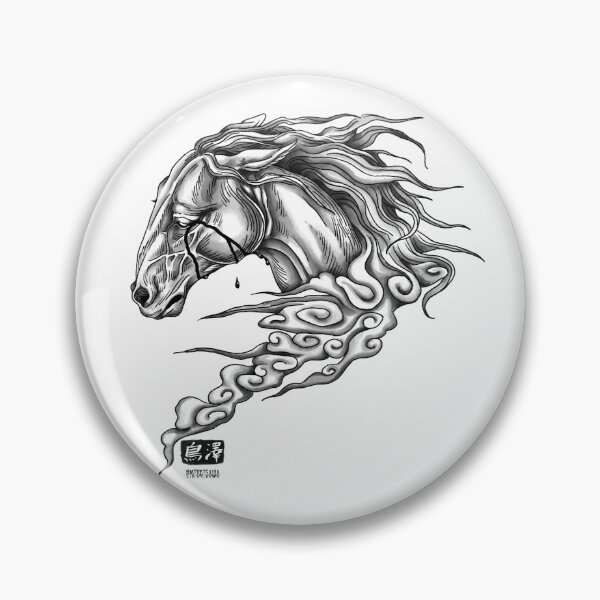 Item preview, Stormhorse tattoo designed and sold by Meg Torisawa.