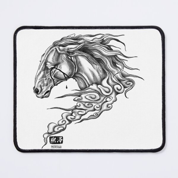 Item preview, Stormhorse tattoo designed and sold by Meg Torisawa.