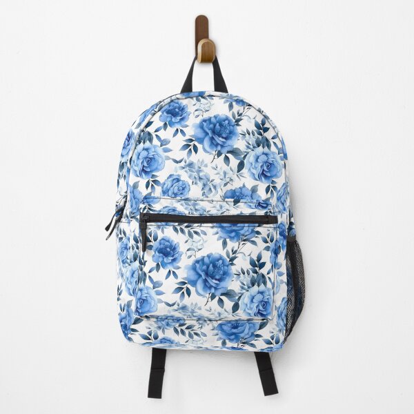 Item preview, Blue Peony Watercolor Pattern designed and sold by ViidoriImagine.