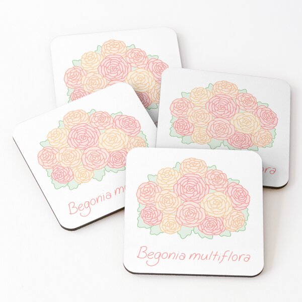 Item preview, begonia flowers designed and sold by carodoodle.