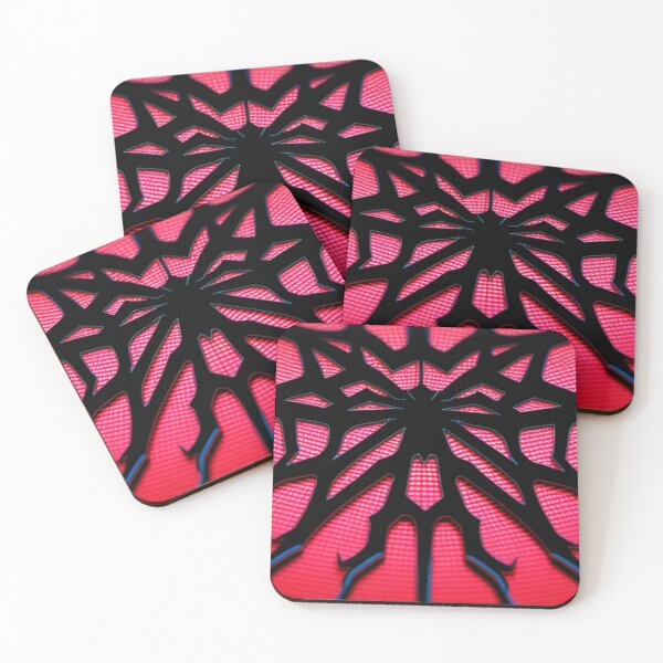 Item preview, black spider red background designed and sold by Artcolage87.