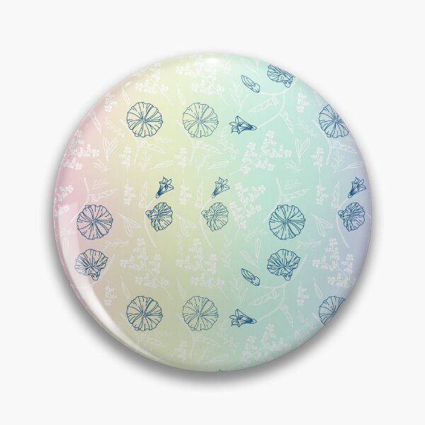 Item preview, Ombre pastel with flowers designed and sold by artworksbyaly.
