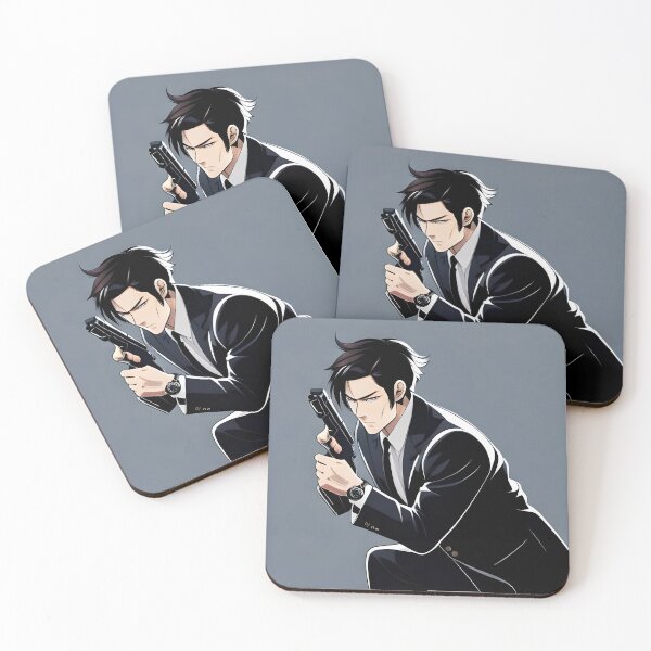 Item preview, secret agent holding a gun designed and sold by nivaratenzzia.