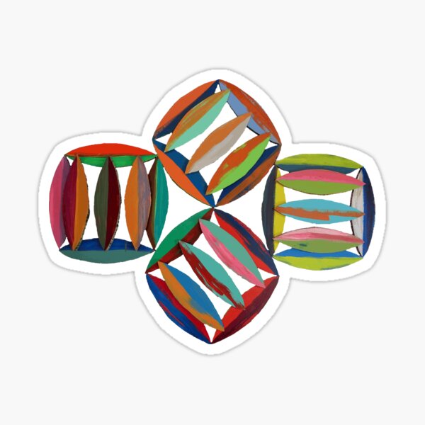 Colour shields to protect you against all evil ;) Sticker