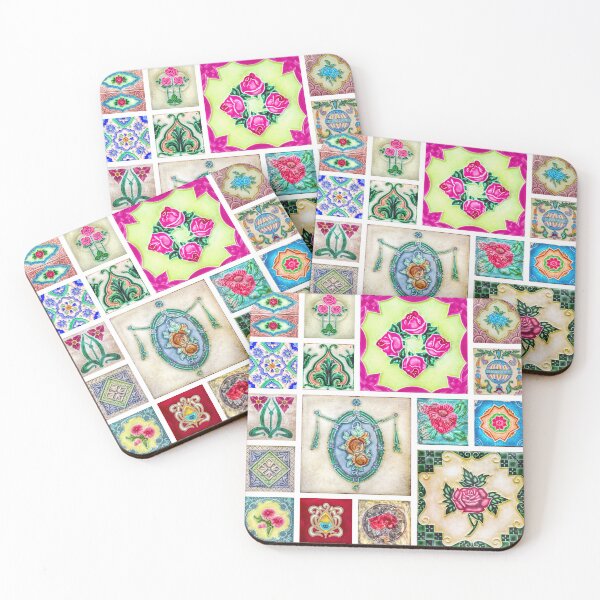 Item preview, Singapore, Peranakan Tiles, composite 1 designed and sold by John Seaton Callahan.