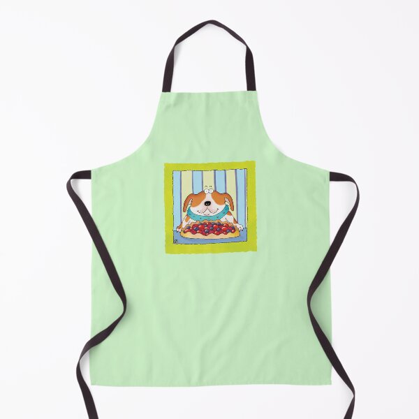 Item preview, cute dog finds cherry pie designed and sold by jukico.