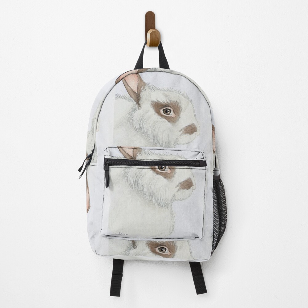 Vista previa del artículo con la obra «Mochila», diseñado y vendido por RabbityAnns.