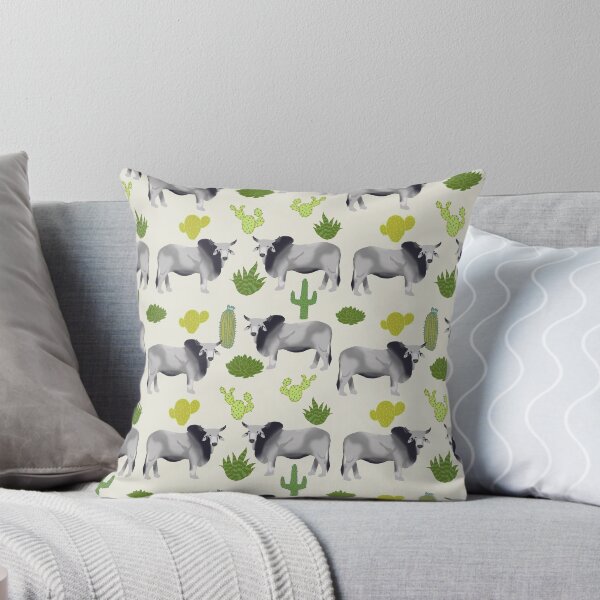 Item preview, Brahman Cattle cactus southwest farm farming homestead animals designed and sold by PetFriendly.