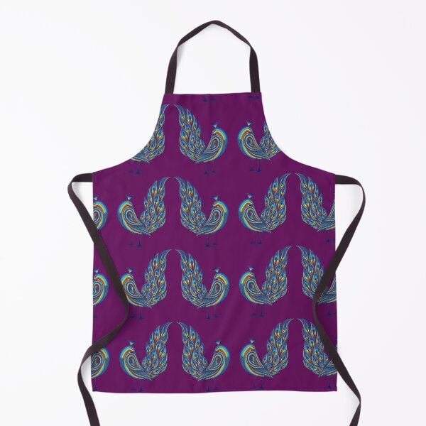 Item preview, Hindu inspired rainbow peacock designed and sold by Caummon Thread.