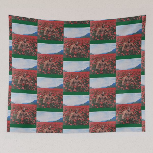 Item preview, Barry Wood on a Flower Field designed and sold by catramkhoo.