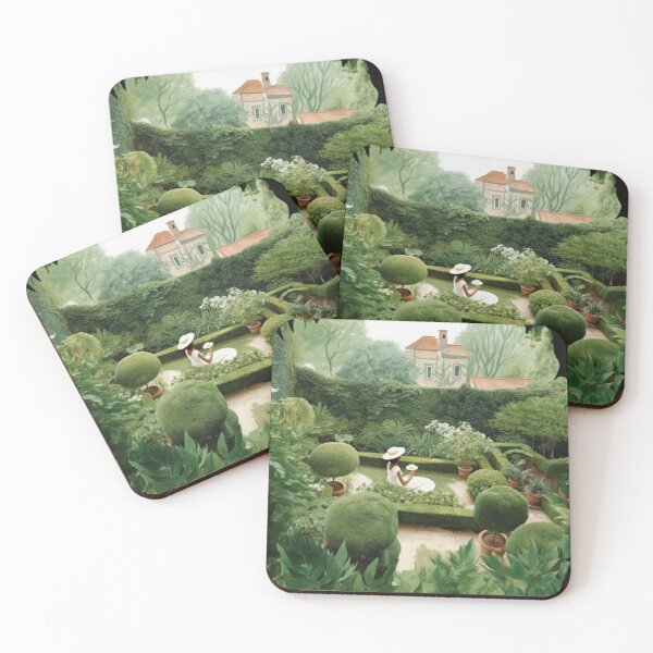 Item preview, A day in the gardens designed and sold by RoseAesthetic.