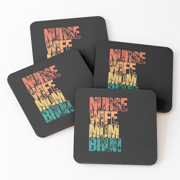Item preview, nurse wife mom bruh designed and sold by Hasithasu.