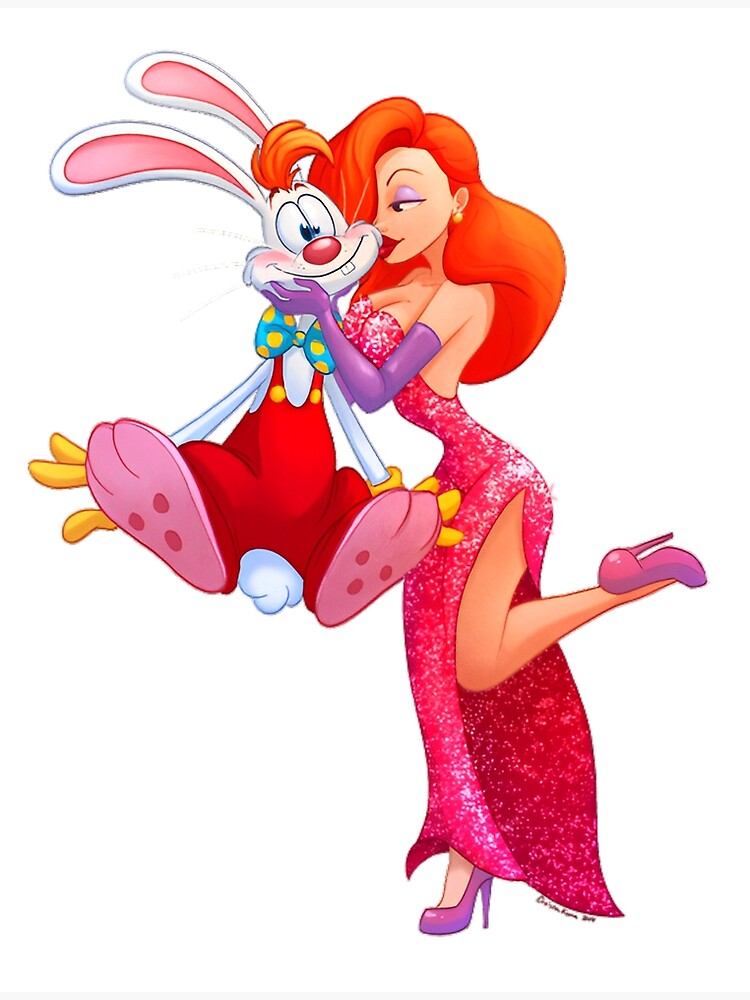 Jessica Rabbit Roger Rabbit Betty Boop Poster