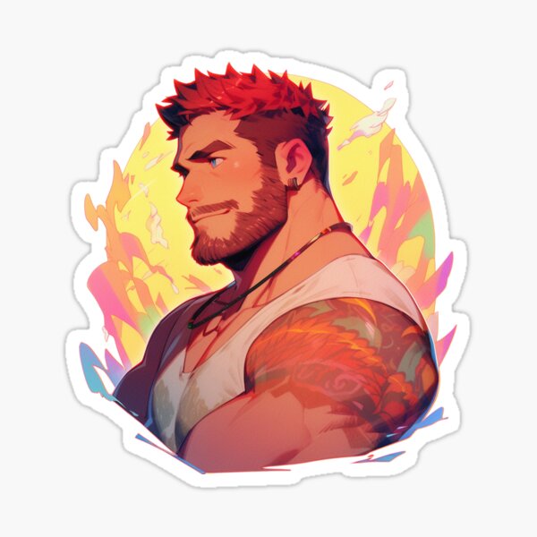 Fiery Pride Sticker