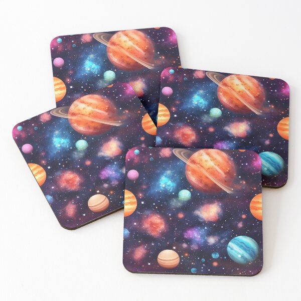 Item preview, Planets & Nebula – Seamless designed and sold by GalacticLabs.