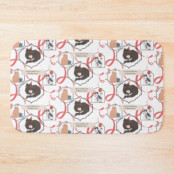 Item preview, Birthday Purrty designed and sold by Project Remission, LLC.