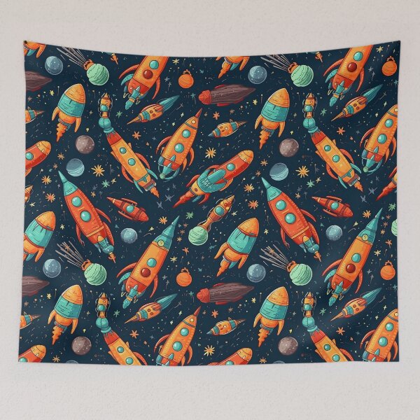Item preview, Rocket Travel – Seamless designed and sold by GalacticLabs.