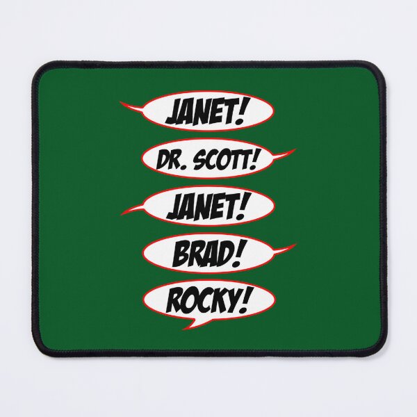 Item preview, Janet! Dr. Scott! Janet! Brad! Rocky! designed and sold by caingotluoc.