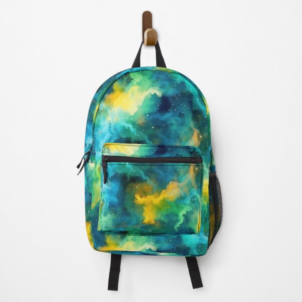 Item preview, Green-Blue Nebulae – Seamless designed and sold by GalacticLabs.