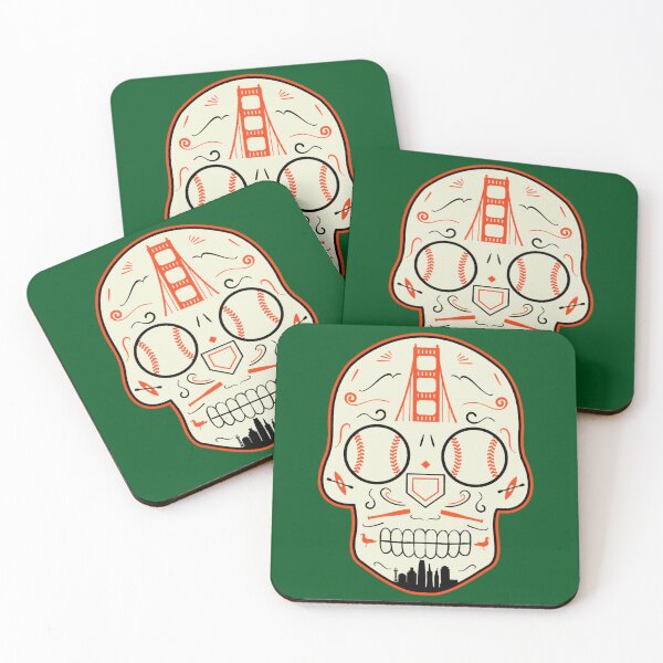 Item preview, San Francisco Baseball Sugar Skull (1) designed and sold by caingotluoc.
