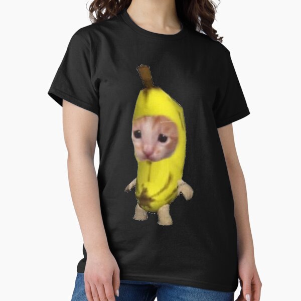 Vista previa del artículo con la obra «gato plátano», diseñado y vendido por AwayMonograms.