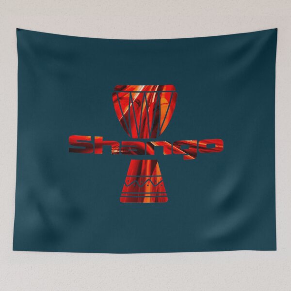 Item preview, Shango Orisha Yoruba Santeria drum  designed and sold by Arieooher.