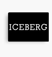 Iceberg Merchandise Canvas Print