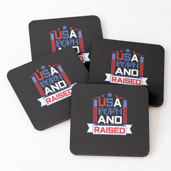 Item preview, USA Born And Raises Happy Independence Day designed and sold by AmritBiswas.