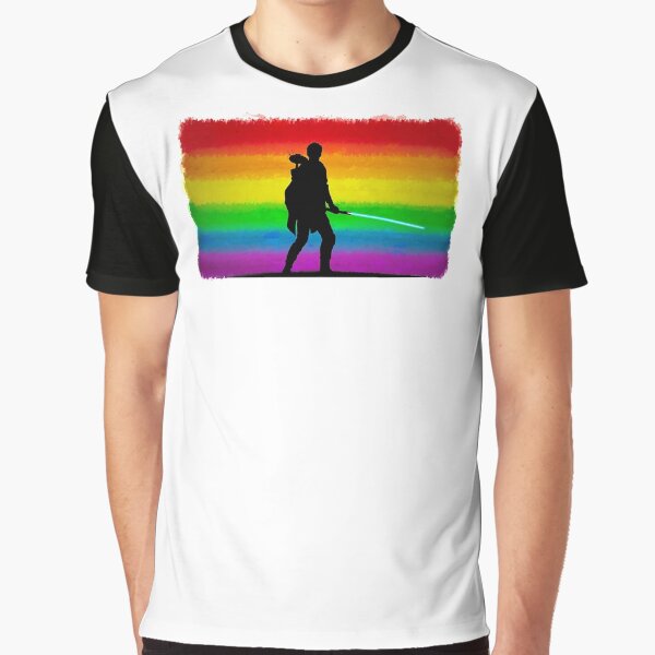 Vista previa del artículo con la obra «Cal Kestis dice ¡LUCHA POR LOS DERECHOS LGBTQ!», diseñado y vendido por JandJOcoco.